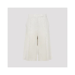 Max Mara Linen Bermuda