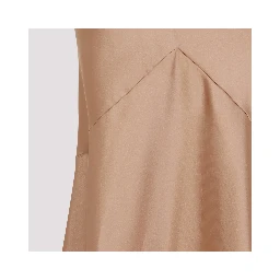 Elisabetta Franchi Satin Gown Dress