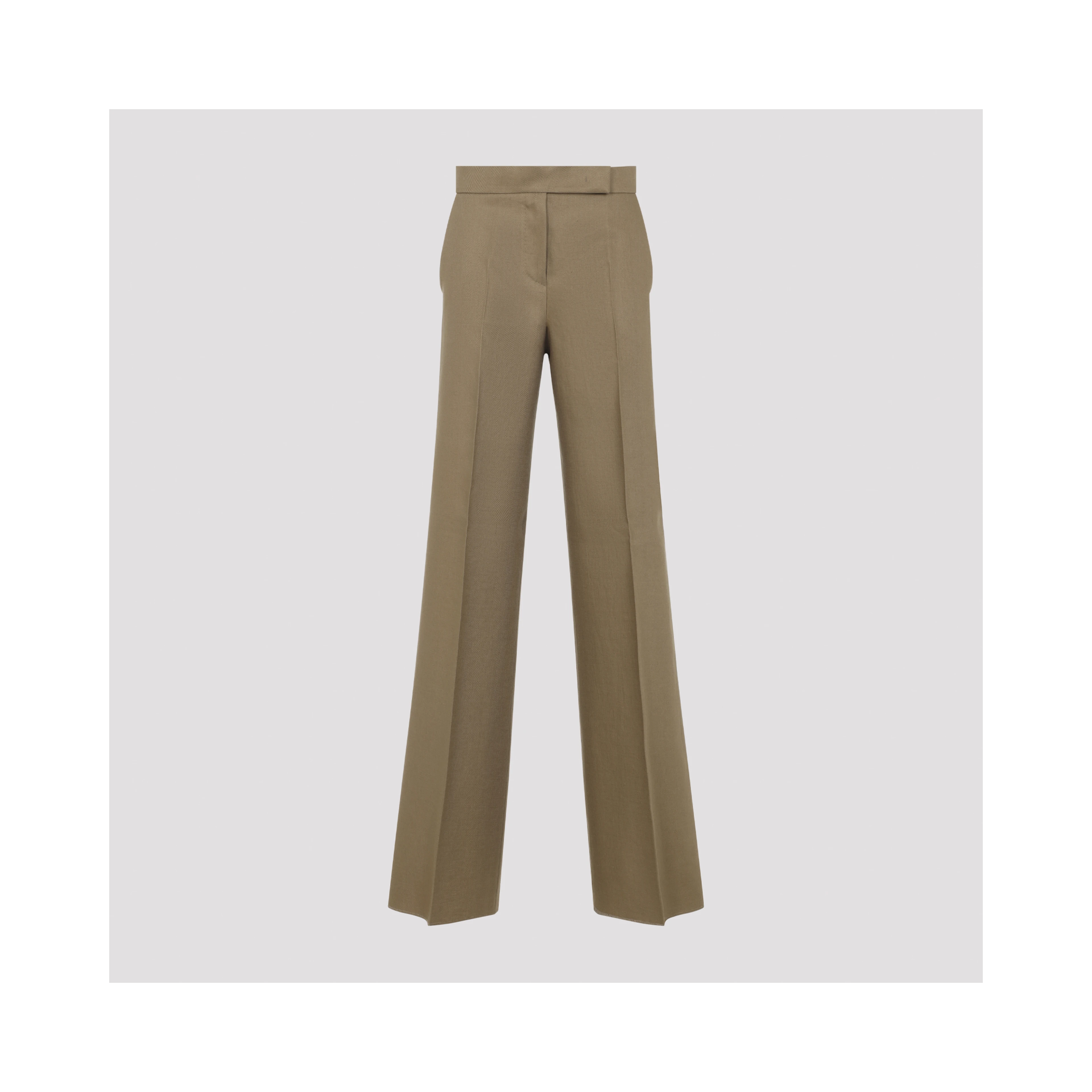 Max Mara Badesse Regular Linen Pants