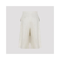 Max Mara Linen Bermuda