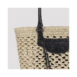 Balenciaga Le City Raffia Basket
