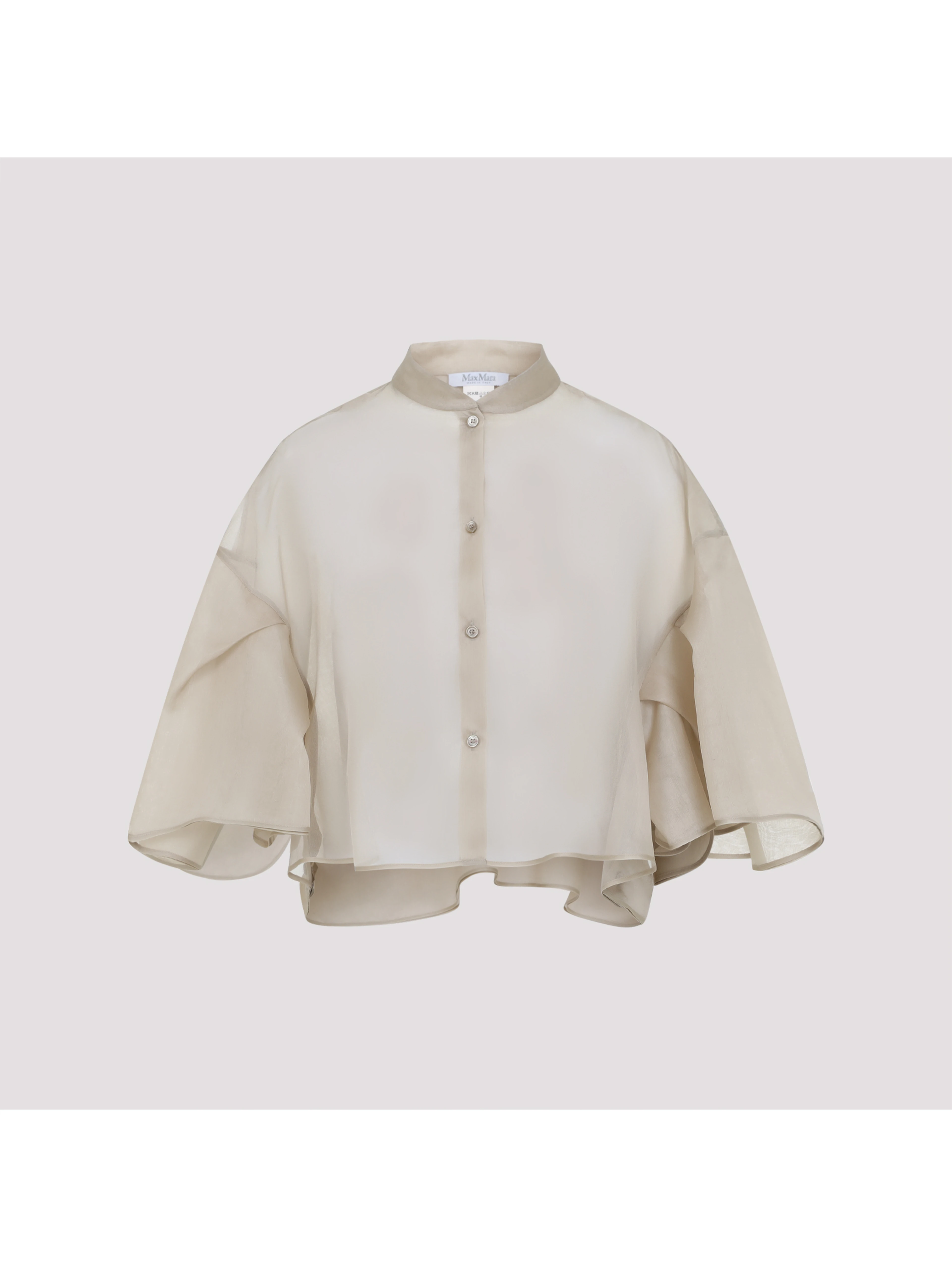 Max Mara Organza Cape