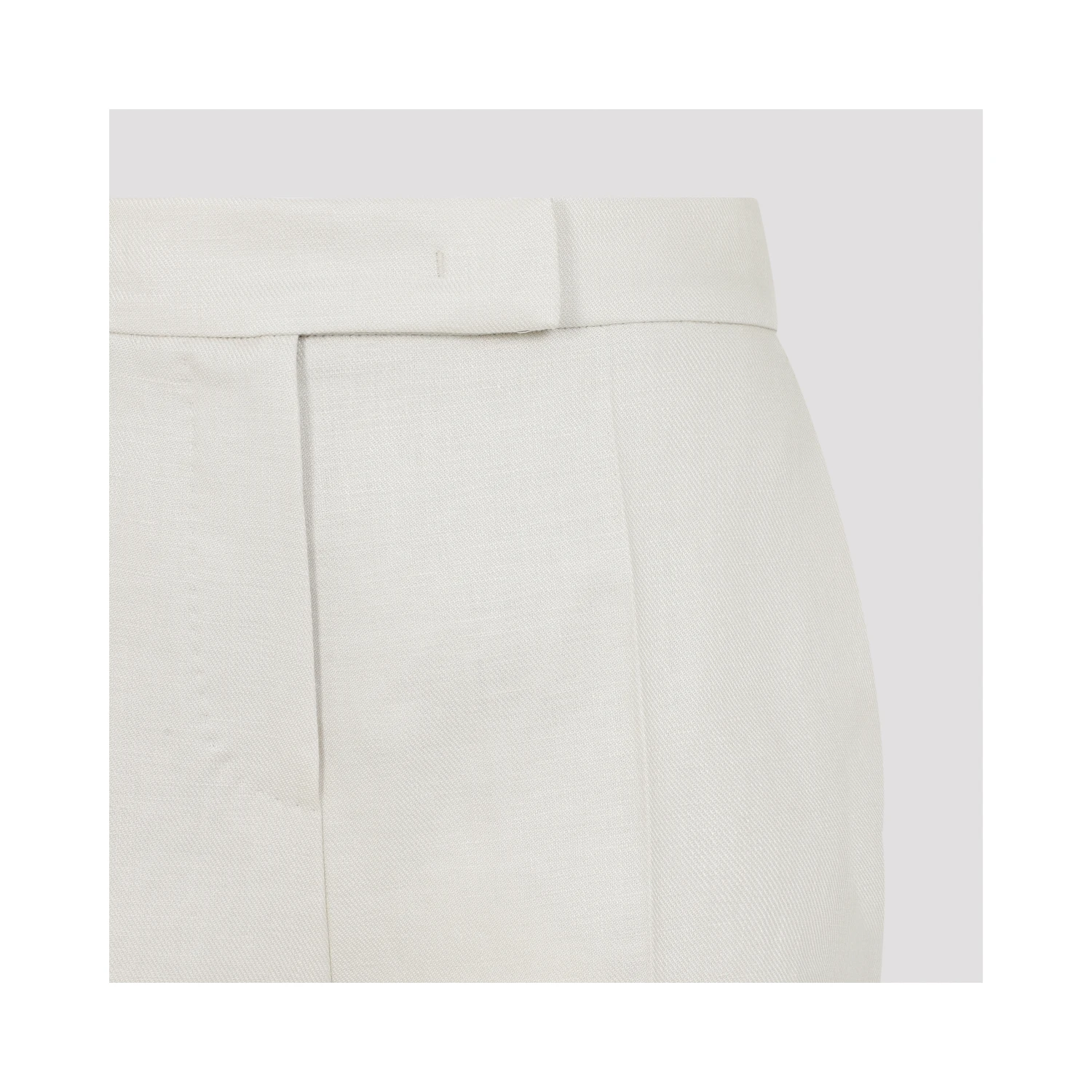 Max Mara Linen Bermuda