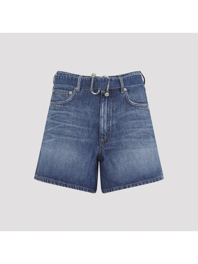 Sportmax Fiesta Denim Shorts