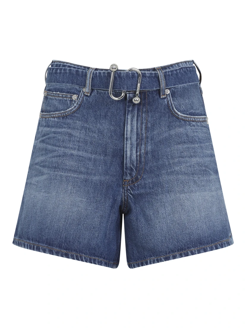 Sportmax Fiesta Denim Shorts