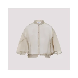 Max Mara Organza Cape