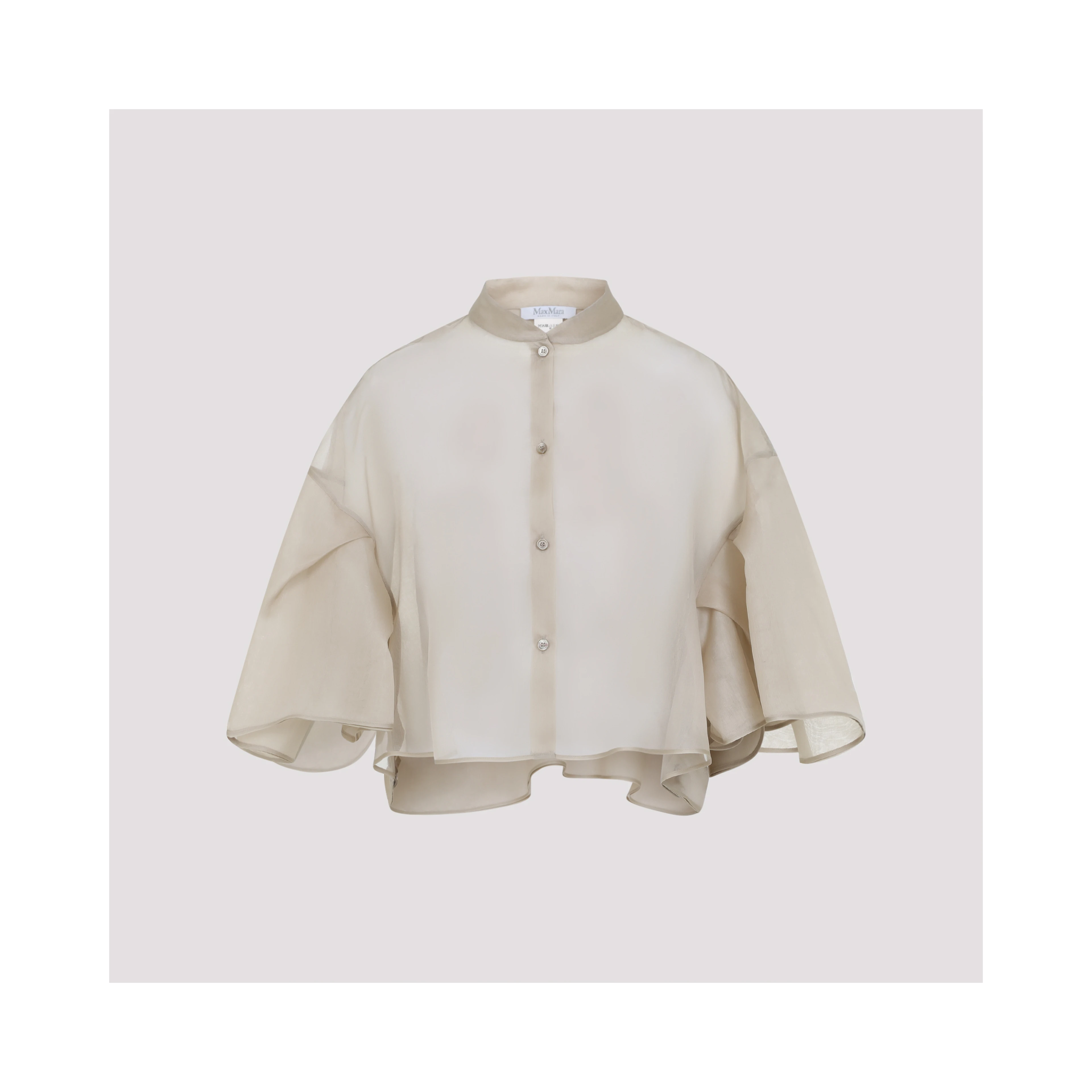 Max Mara Organza Cape
