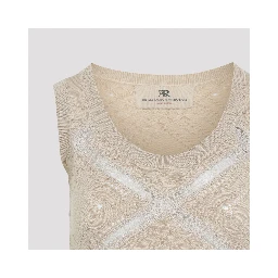 Ermanno Scervino Sleeveless Knit Top