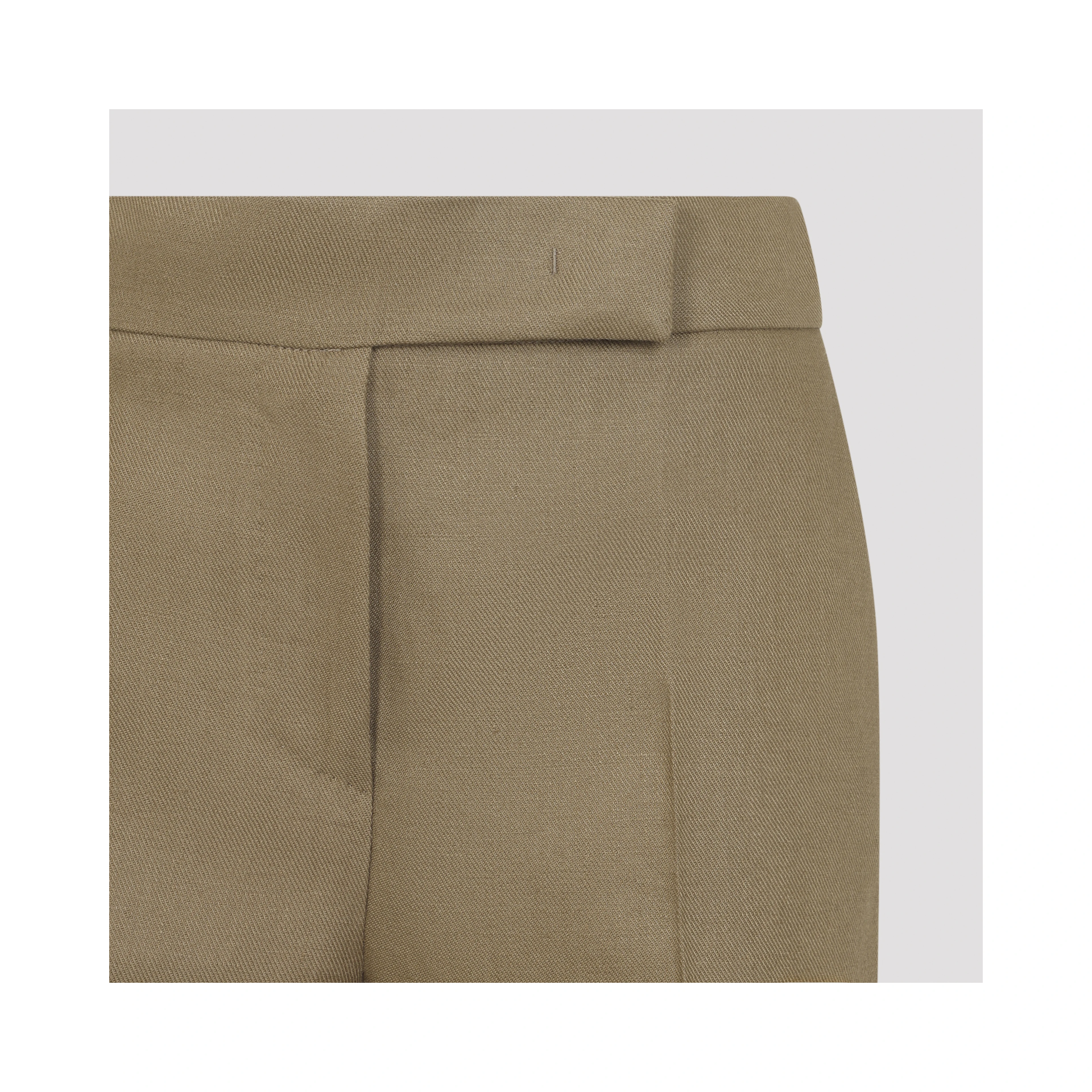 Max Mara Badesse Regular Linen Pants