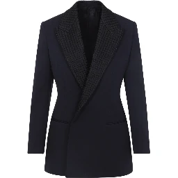 Bottega Veneta Intrecciato Collar Tuxedo Jacket
