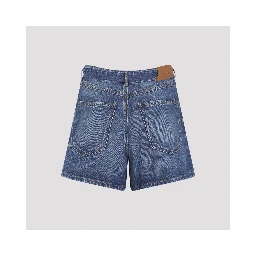 Sportmax Fiesta Denim Shorts