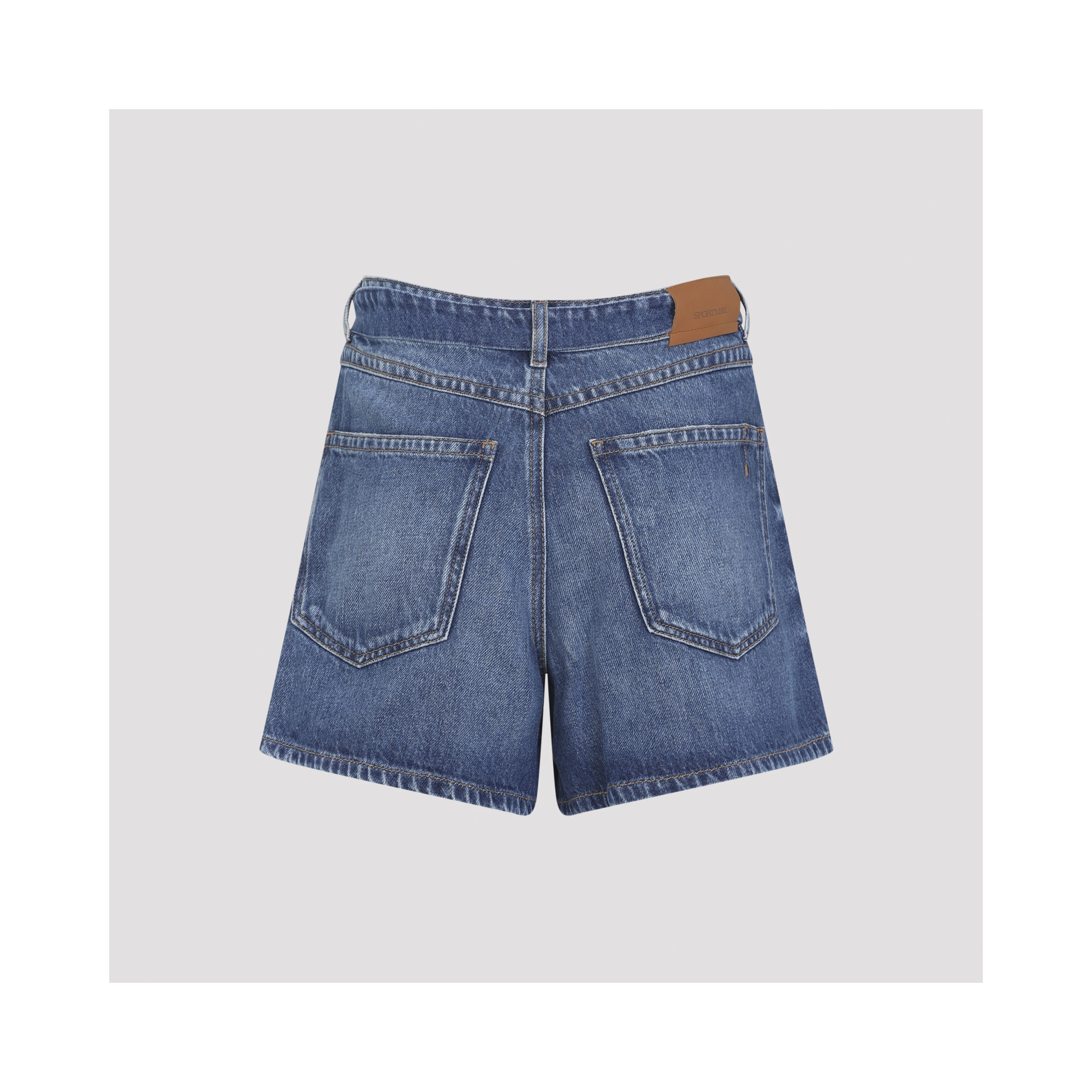 Sportmax Fiesta Denim Shorts