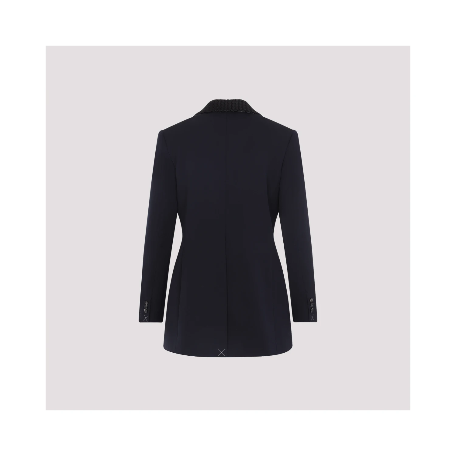 Bottega Veneta Intrecciato Collar Tuxedo Jacket