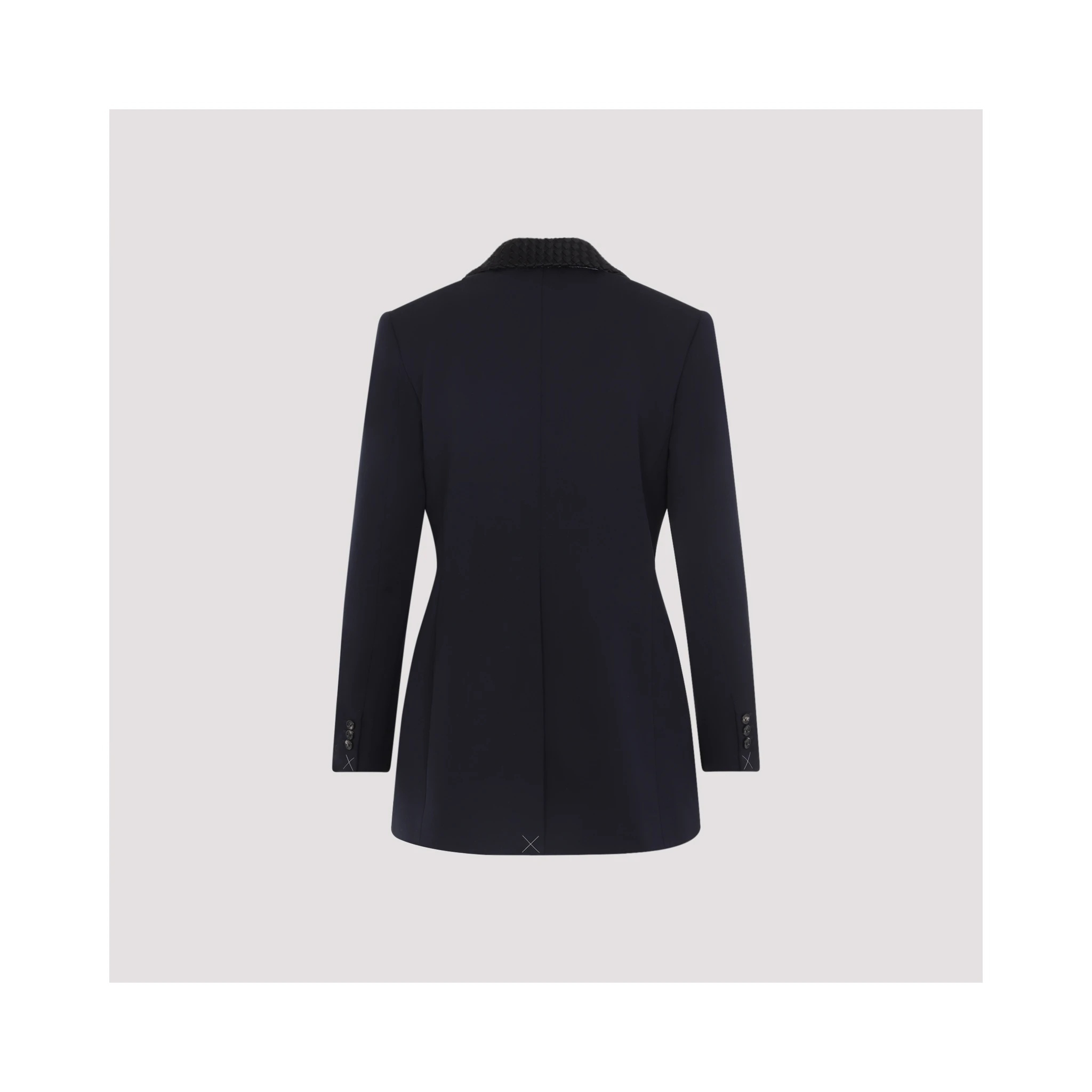 Bottega Veneta Intrecciato Collar Tuxedo Jacket