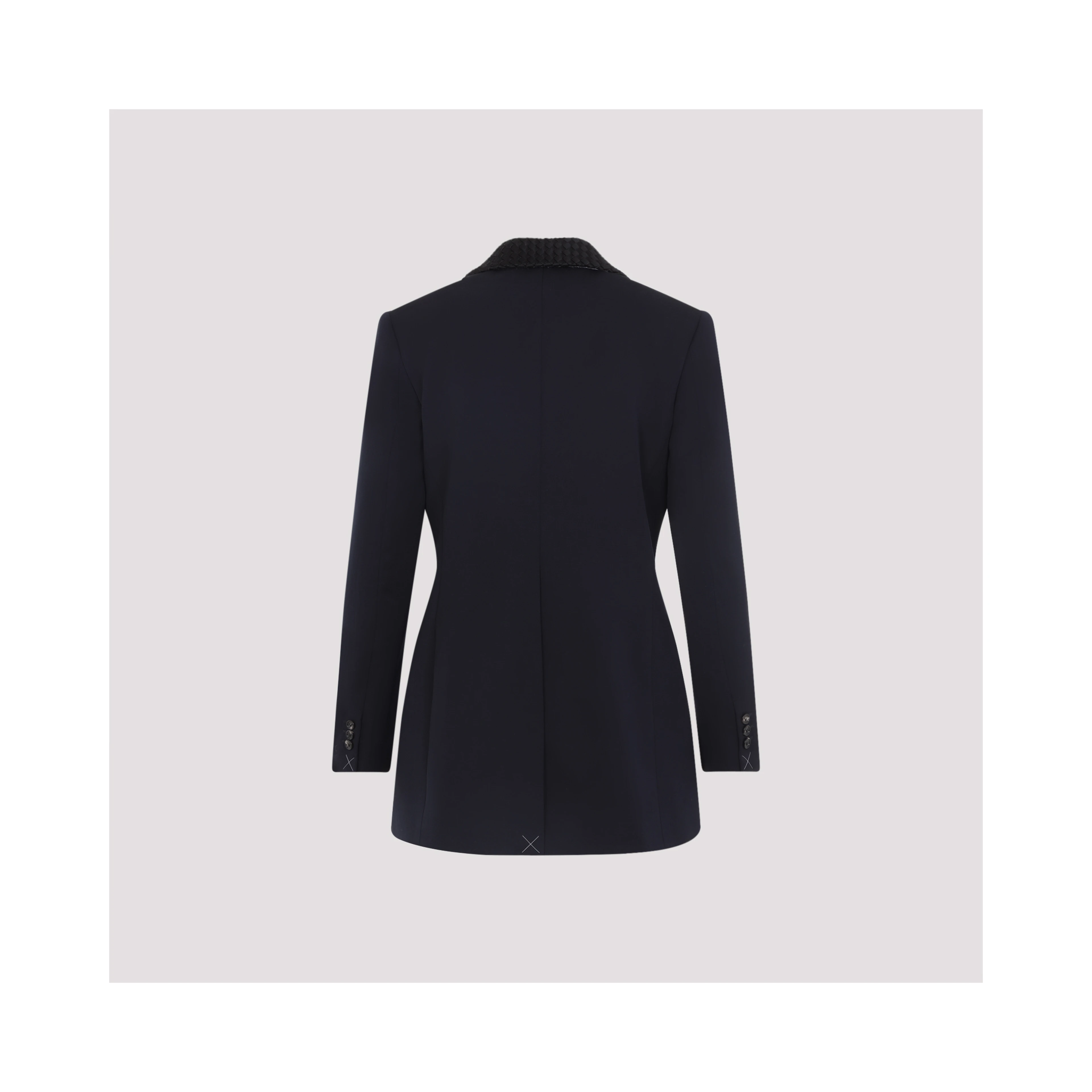 Bottega Veneta Intrecciato Collar Tuxedo Jacket