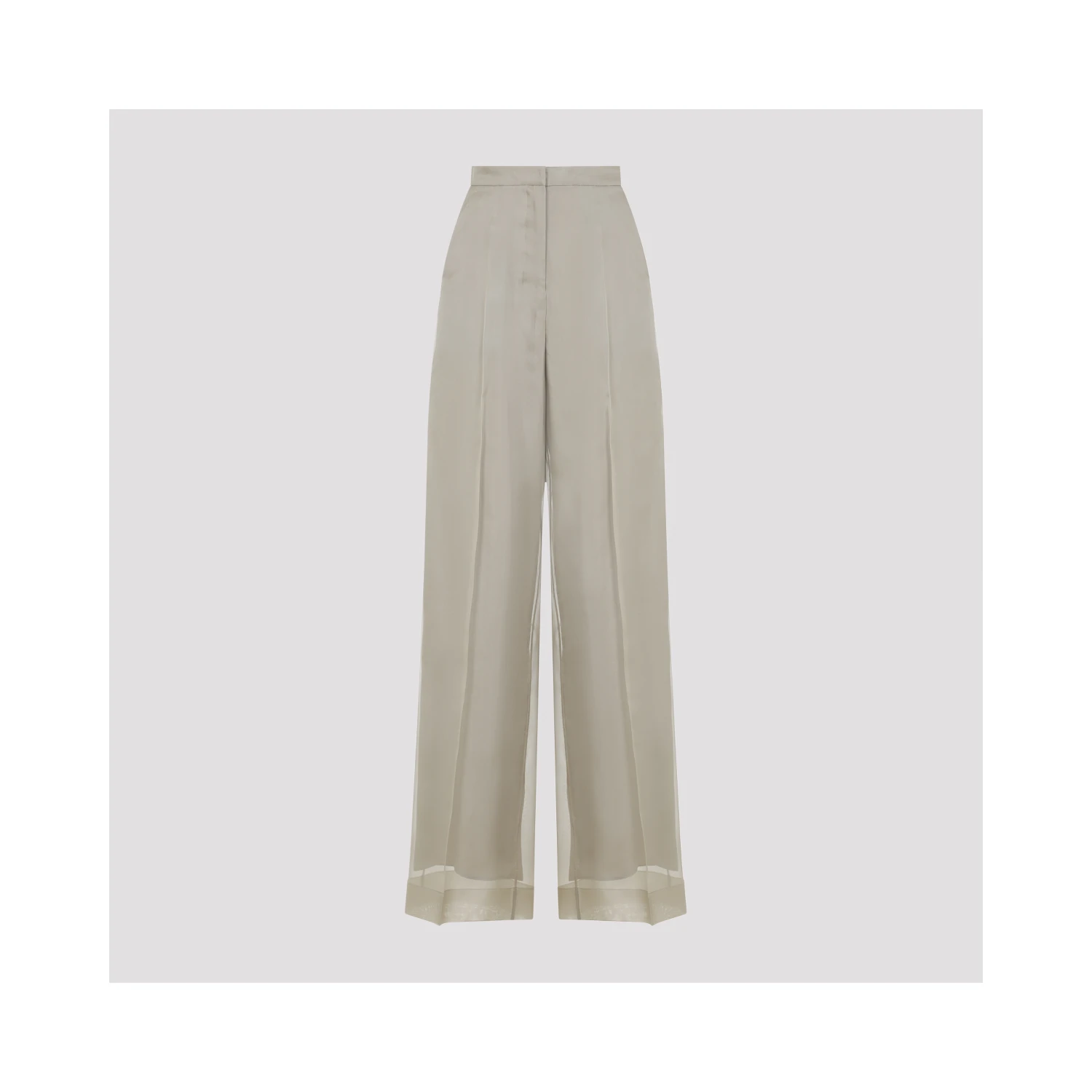 Max Mara Pianoforte Olivi Organza Pants