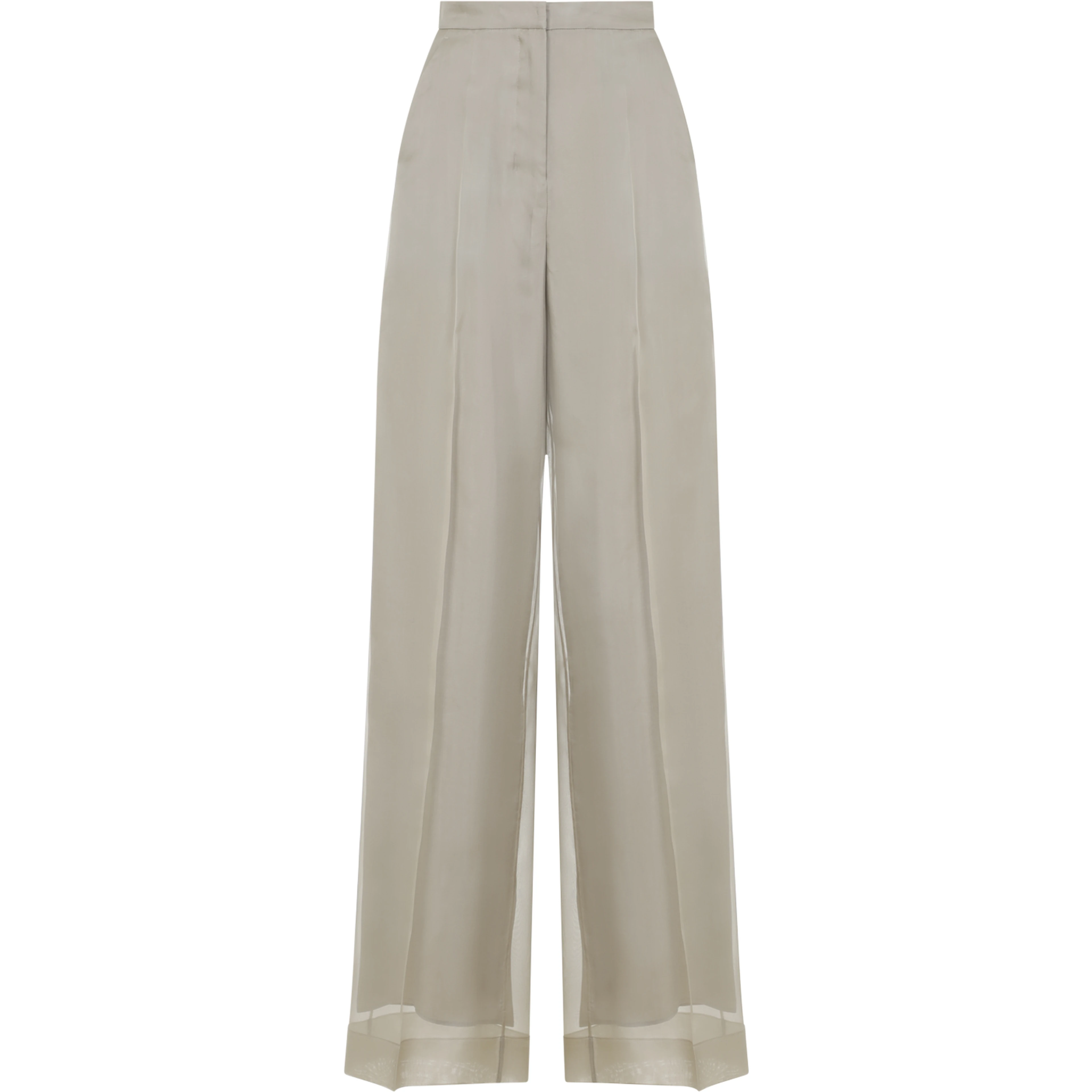 Max Mara Pianoforte Olivi Organza Pants