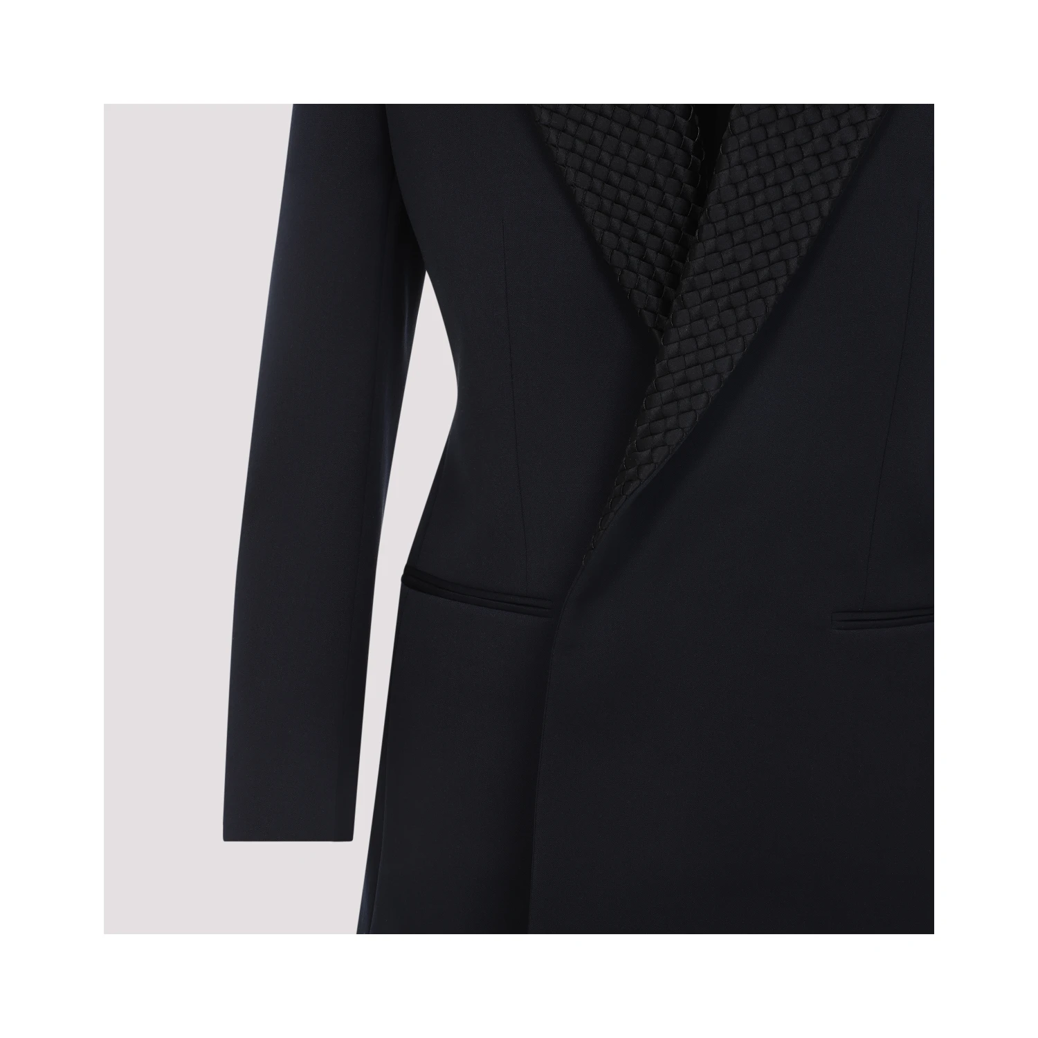 Bottega Veneta Intrecciato Collar Tuxedo Jacket