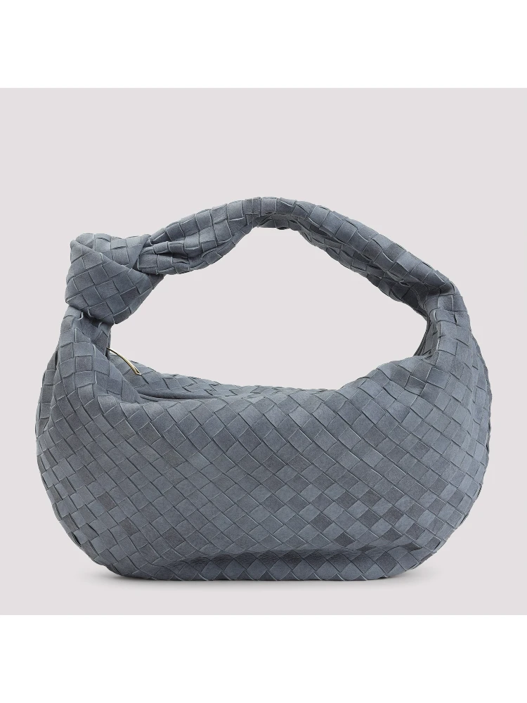 Bottega Veneta Jodie Intrecciato 15 Cloudy Suede Handbag