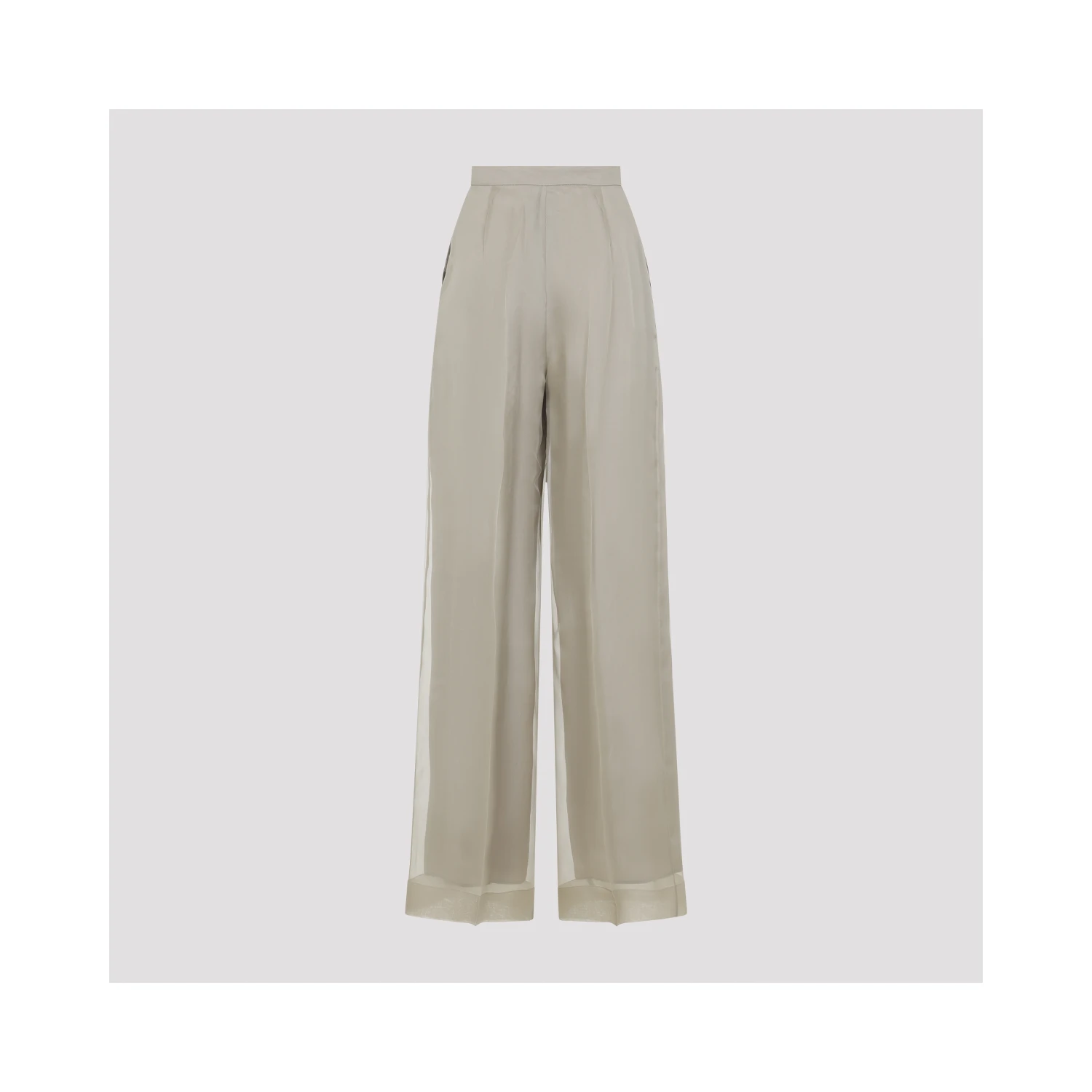 Max Mara Pianoforte Olivi Organza Pants