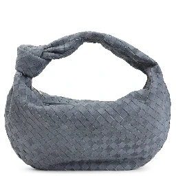 Bottega Veneta Jodie Intrecciato 15 Cloudy Suede Handbag