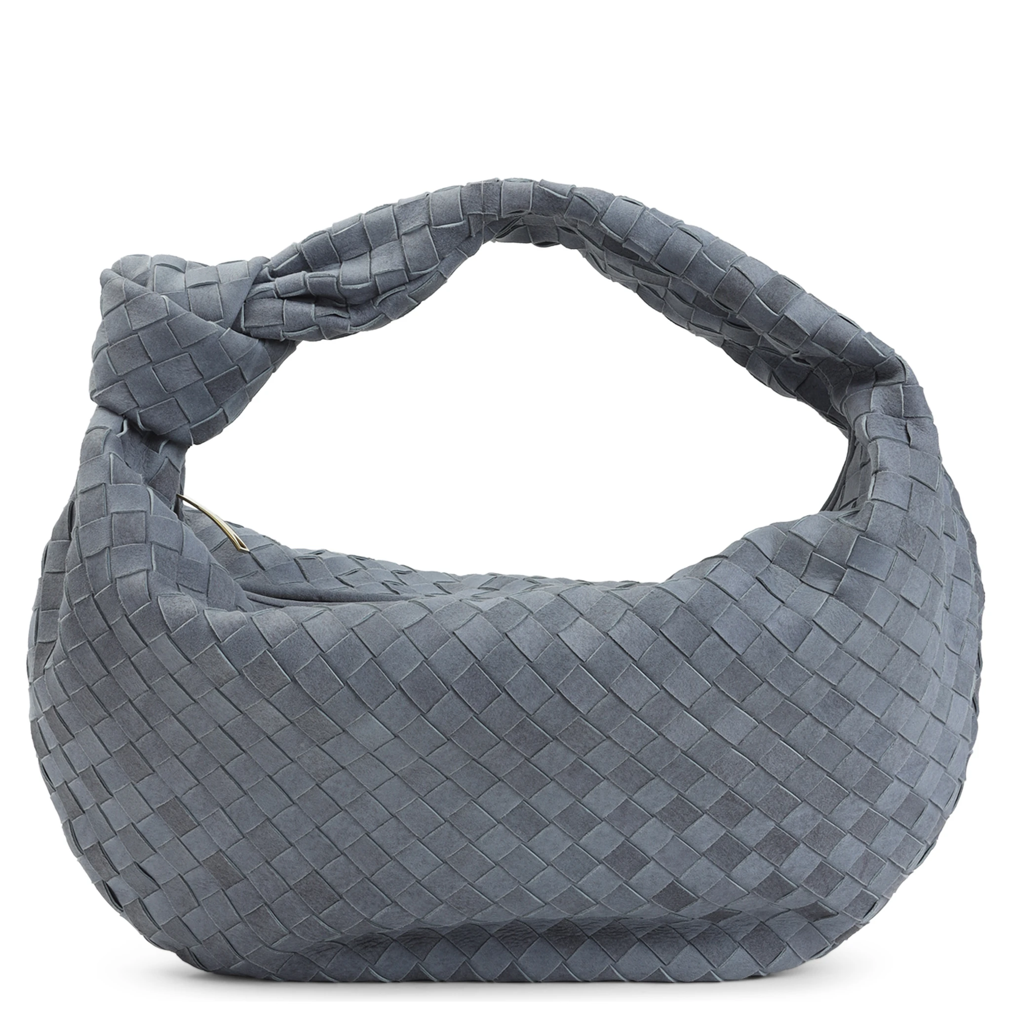 Bottega Veneta Jodie Intrecciato 15 Cloudy Suede Handbag
