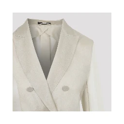 Max Mara Pianoforte Slogan Organza Jacket