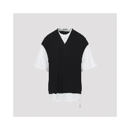 Mastermind Japan Layered Short Sleeves Vest Tee