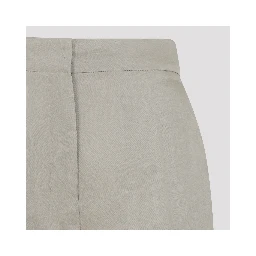 Max Mara Pianoforte Olivi Organza Pants