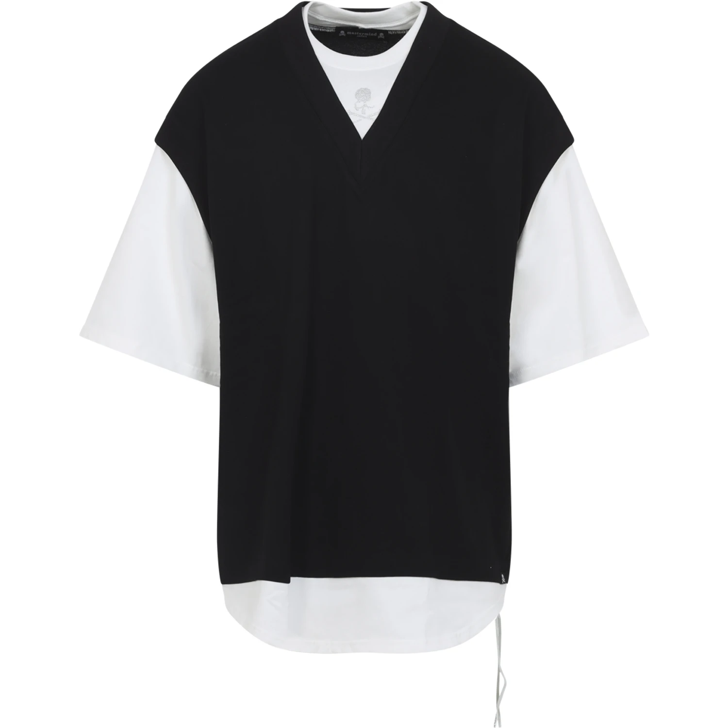 Mastermind Japan Layered Short Sleeves Vest Tee