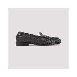Bottega Veneta Silenzio Supple Intrecciato Loafer