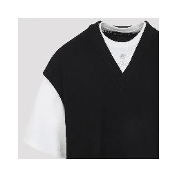 Mastermind Japan Layered Short Sleeves Vest Tee