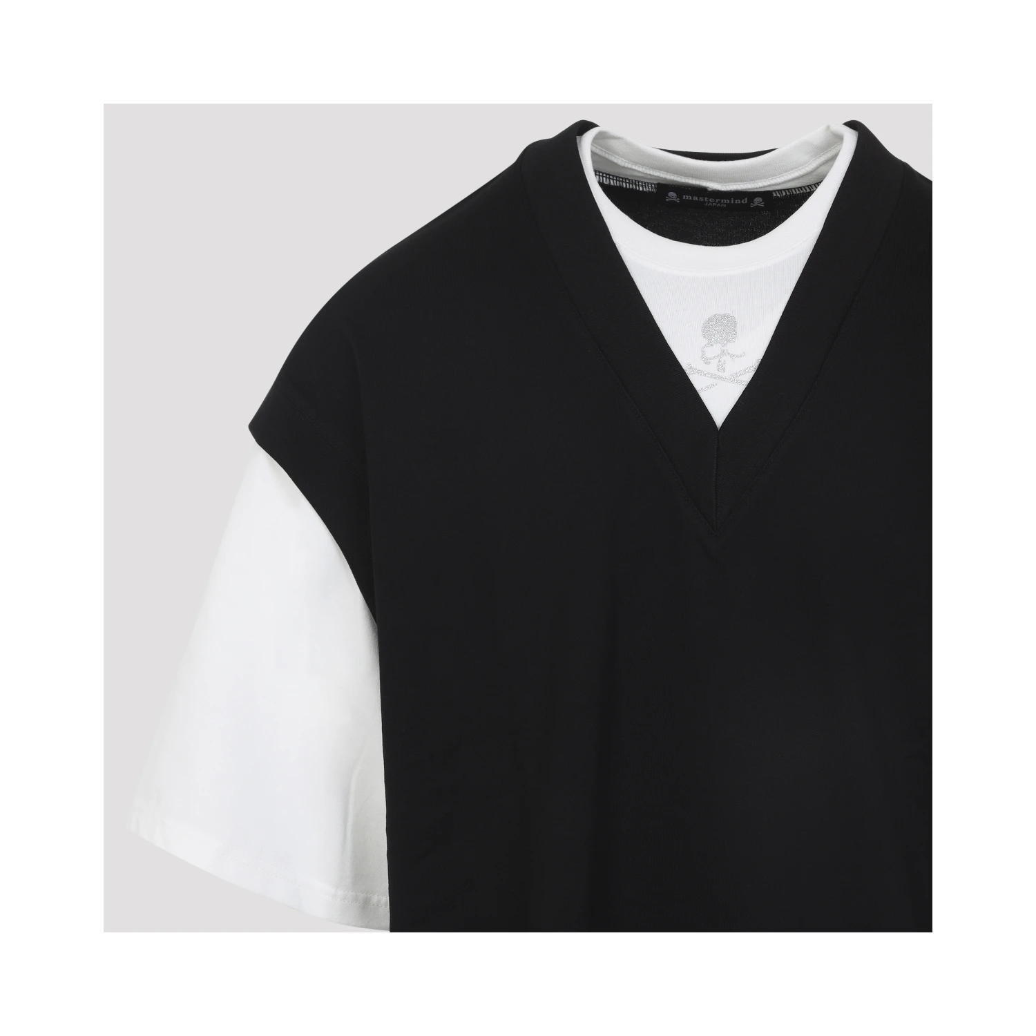 Mastermind Japan Layered Short Sleeves Vest Tee