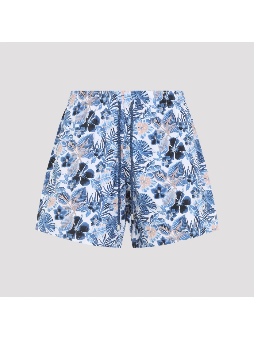 Vilebrequin Moorise Island Flowers Swim Shorts