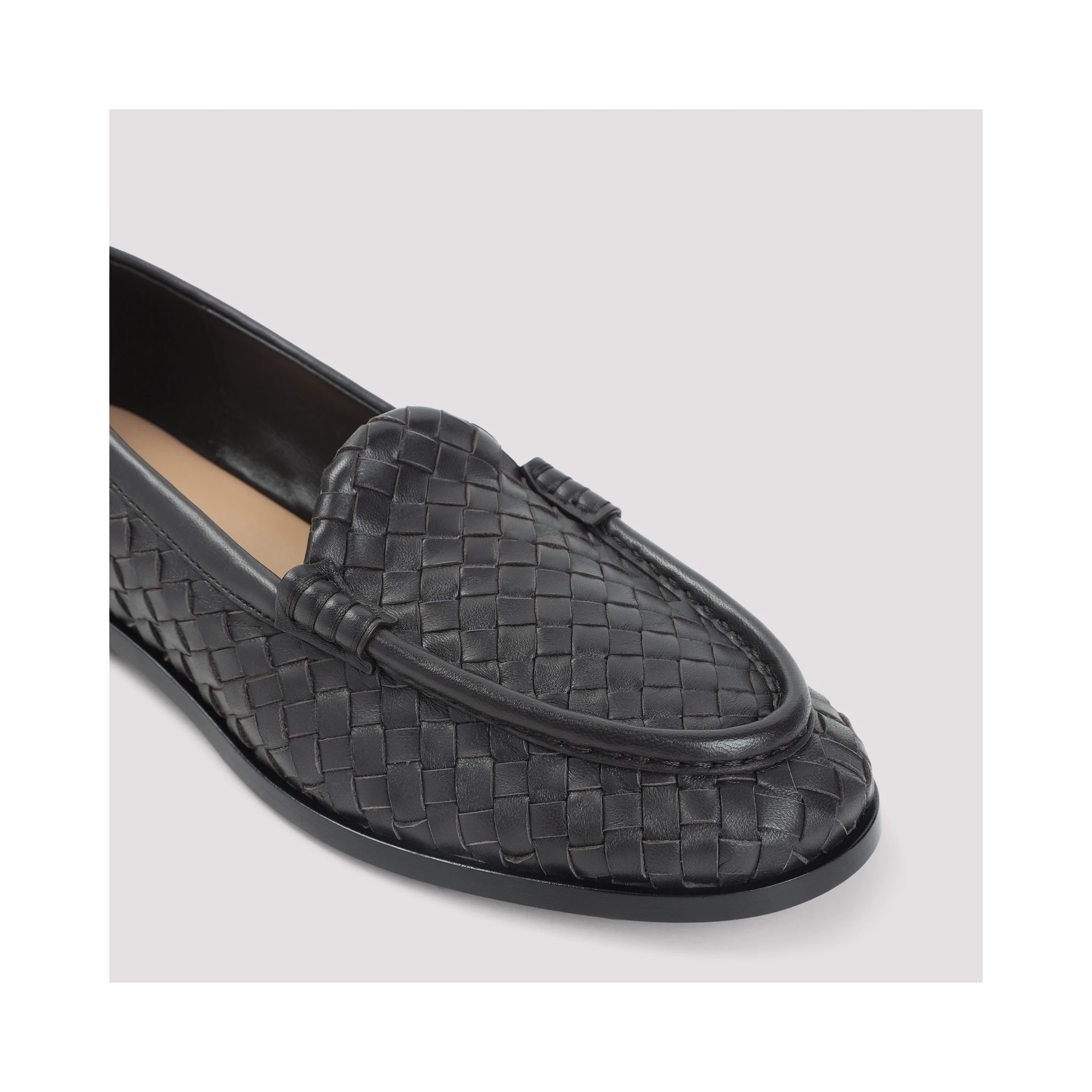 Bottega Veneta Silenzio Supple Intrecciato Loafer