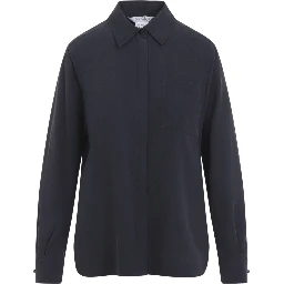 Max Mara Siamese Washed Silk Shirt