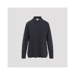 Max Mara Siamese Washed Silk Shirt