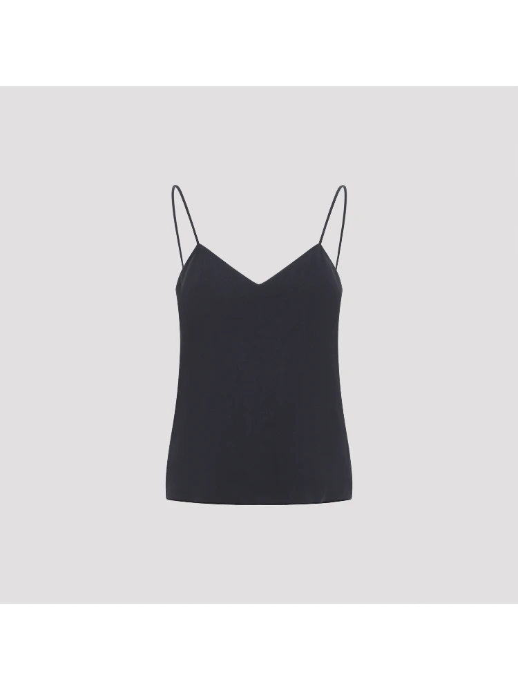 Max Mara Unghia Washed Silk Tank Top