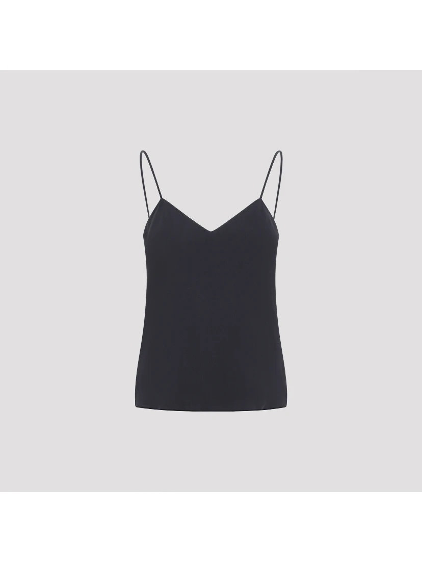 Max Mara Unghia Washed Silk Tank Top