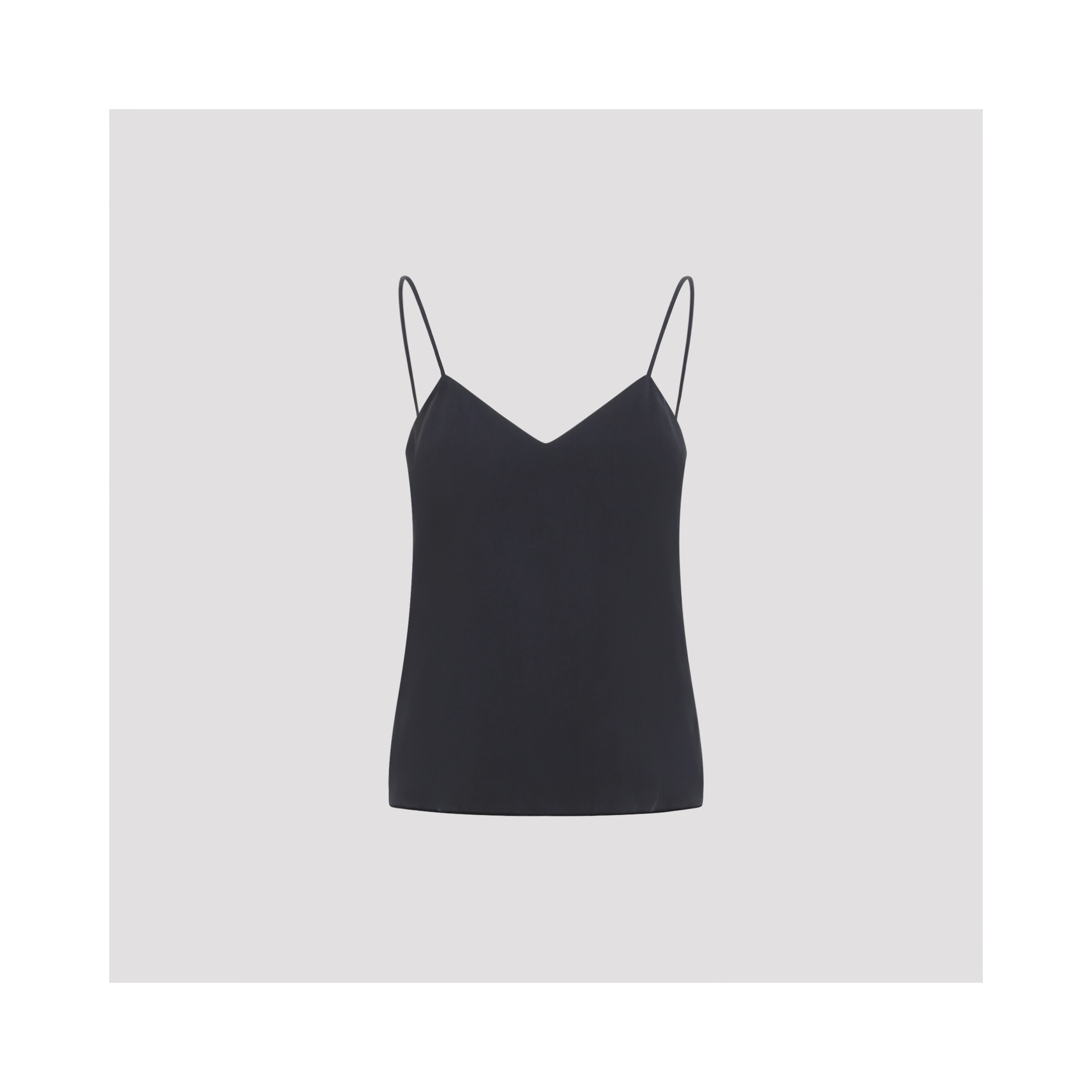 Max Mara Unghia Washed Silk Tank Top