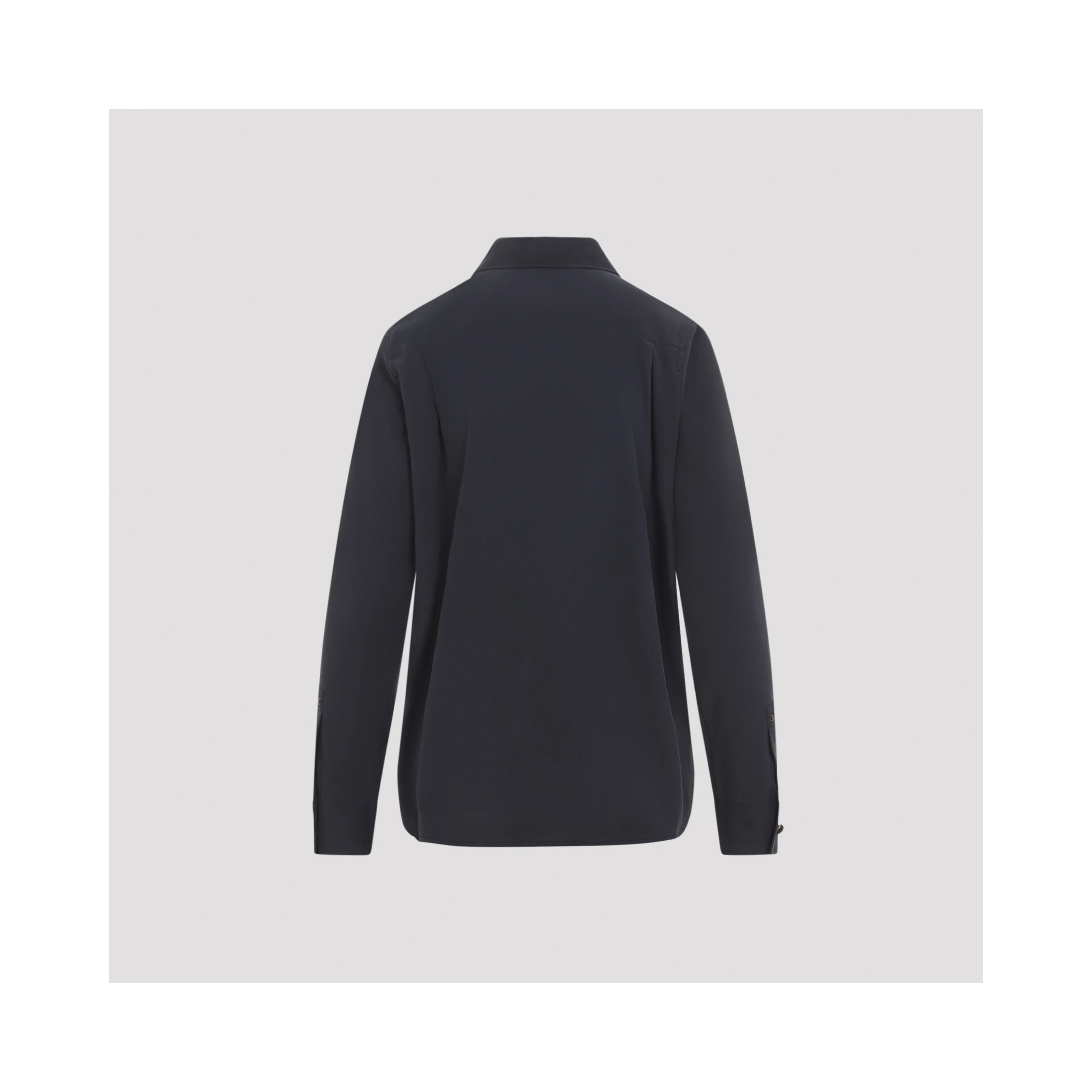 Max Mara Siamese Washed Silk Shirt