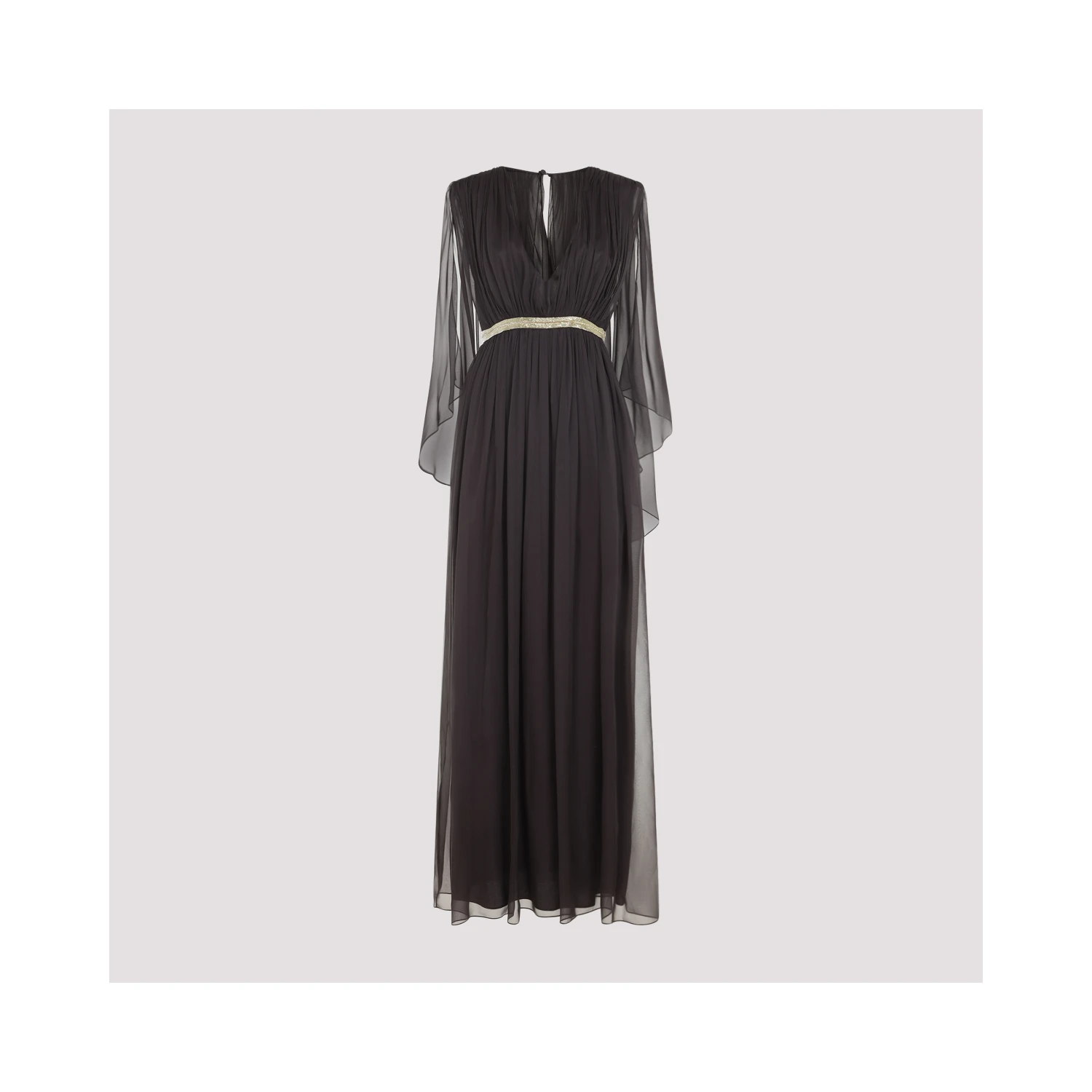 Alberta Ferretti Chiffon Long Dress