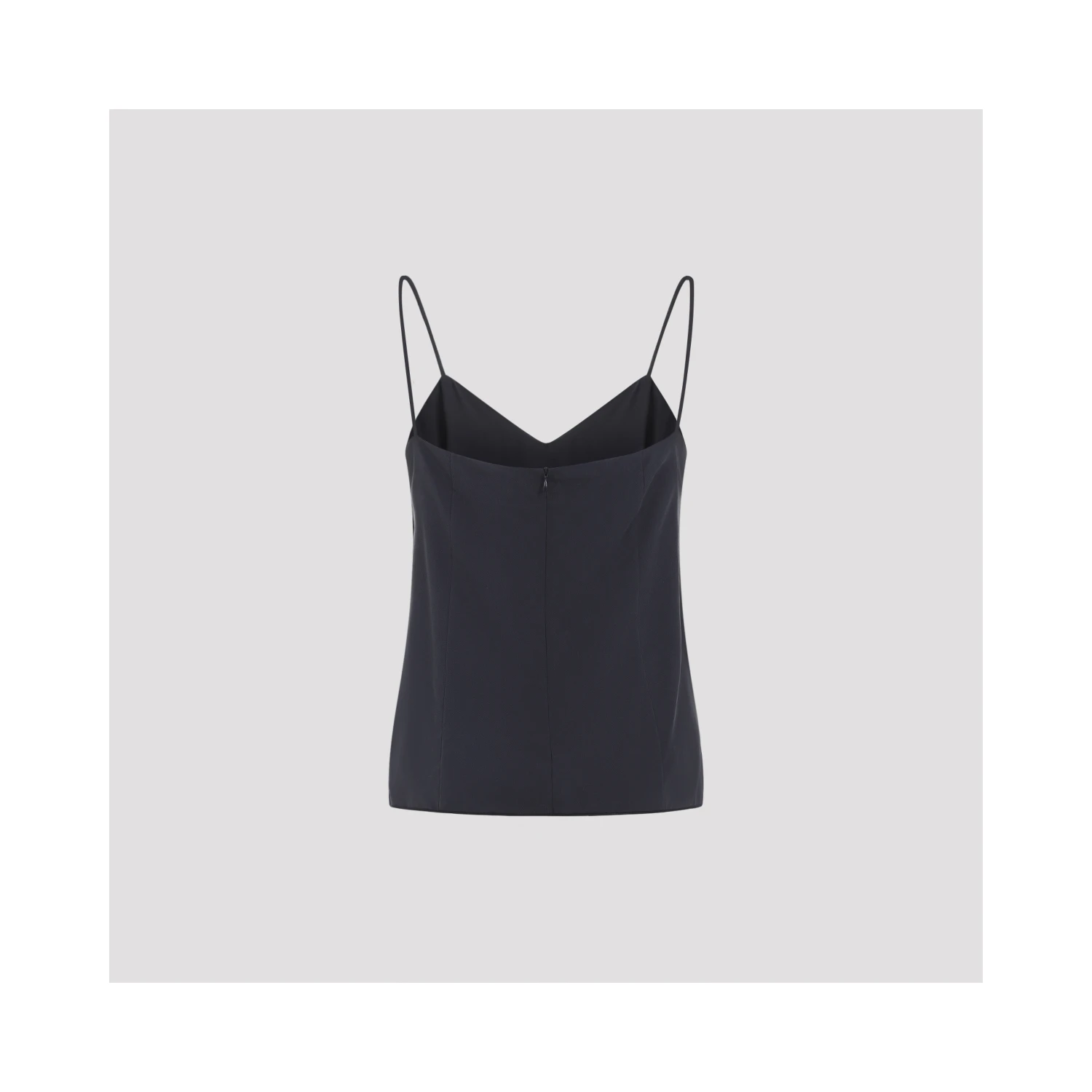 Max Mara Unghia Washed Silk Tank Top