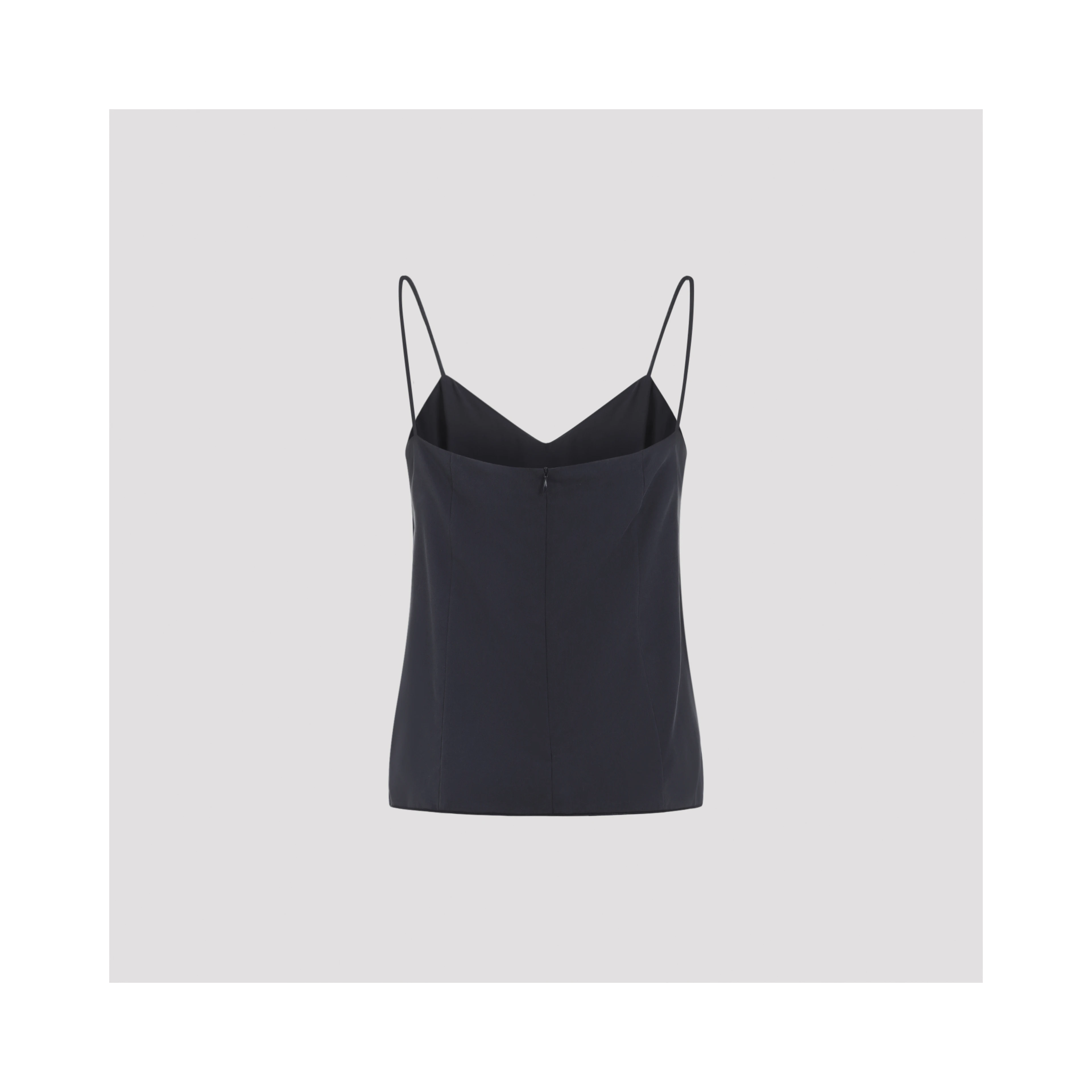 Max Mara Unghia Washed Silk Tank Top
