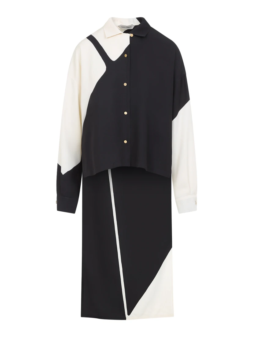 Alberta Ferretti Twill Shirt
