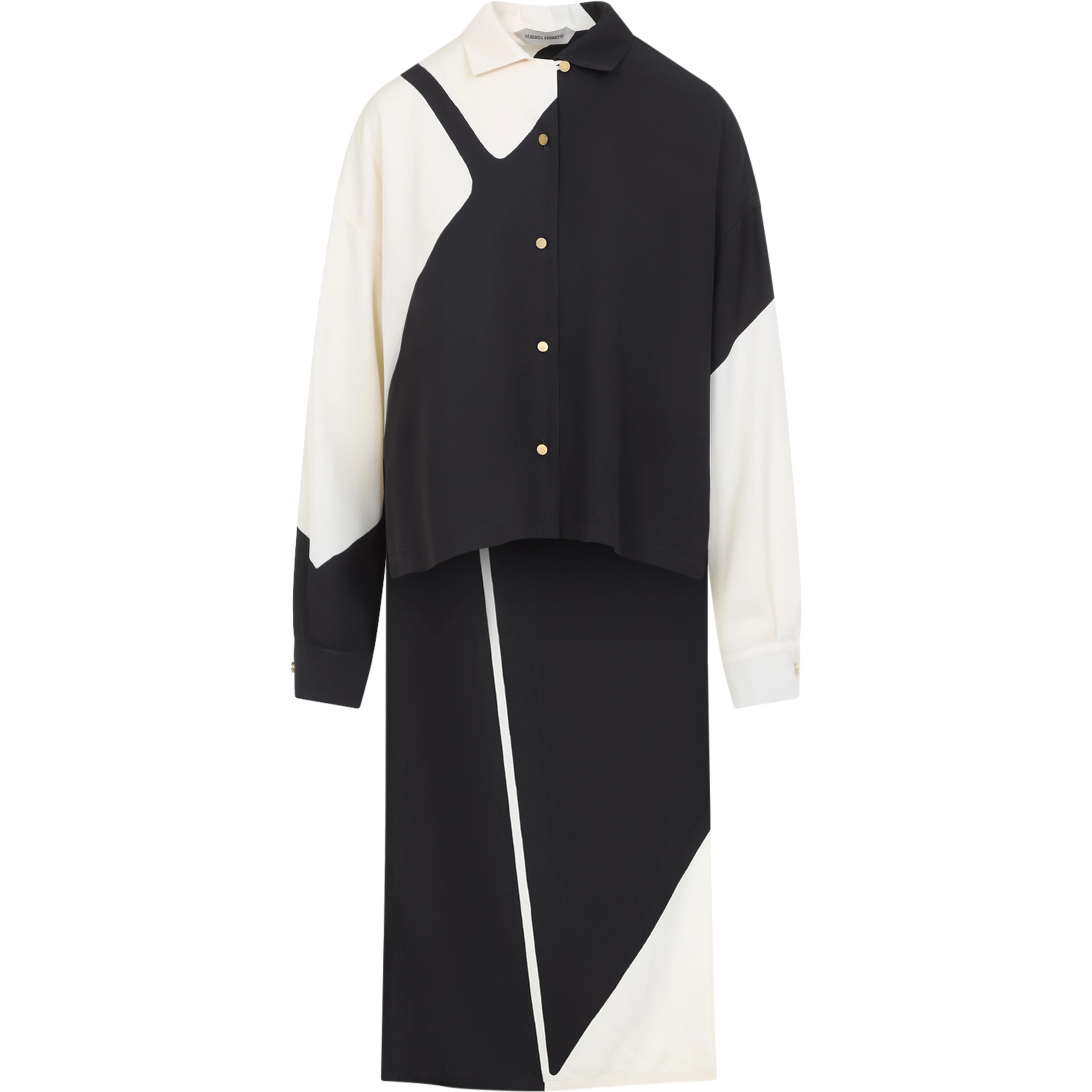 Alberta Ferretti Twill Shirt