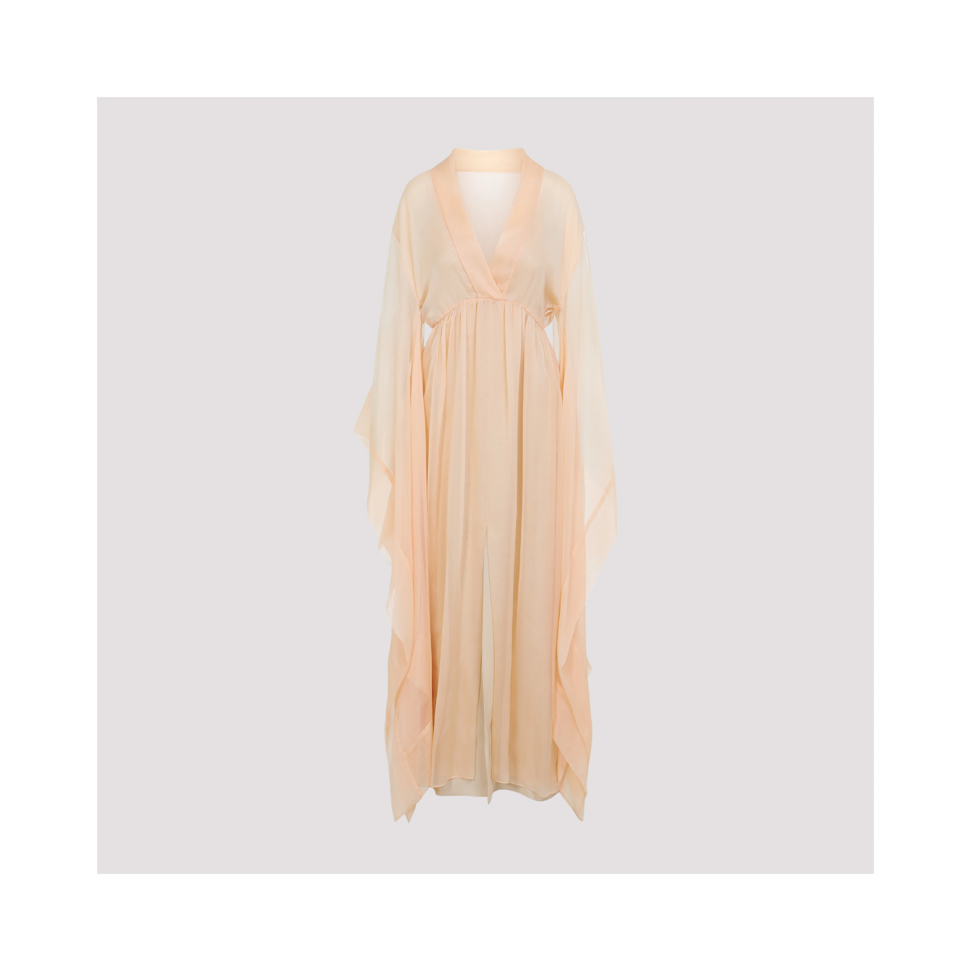 Alberta Ferretti Chiffon Long Dress
