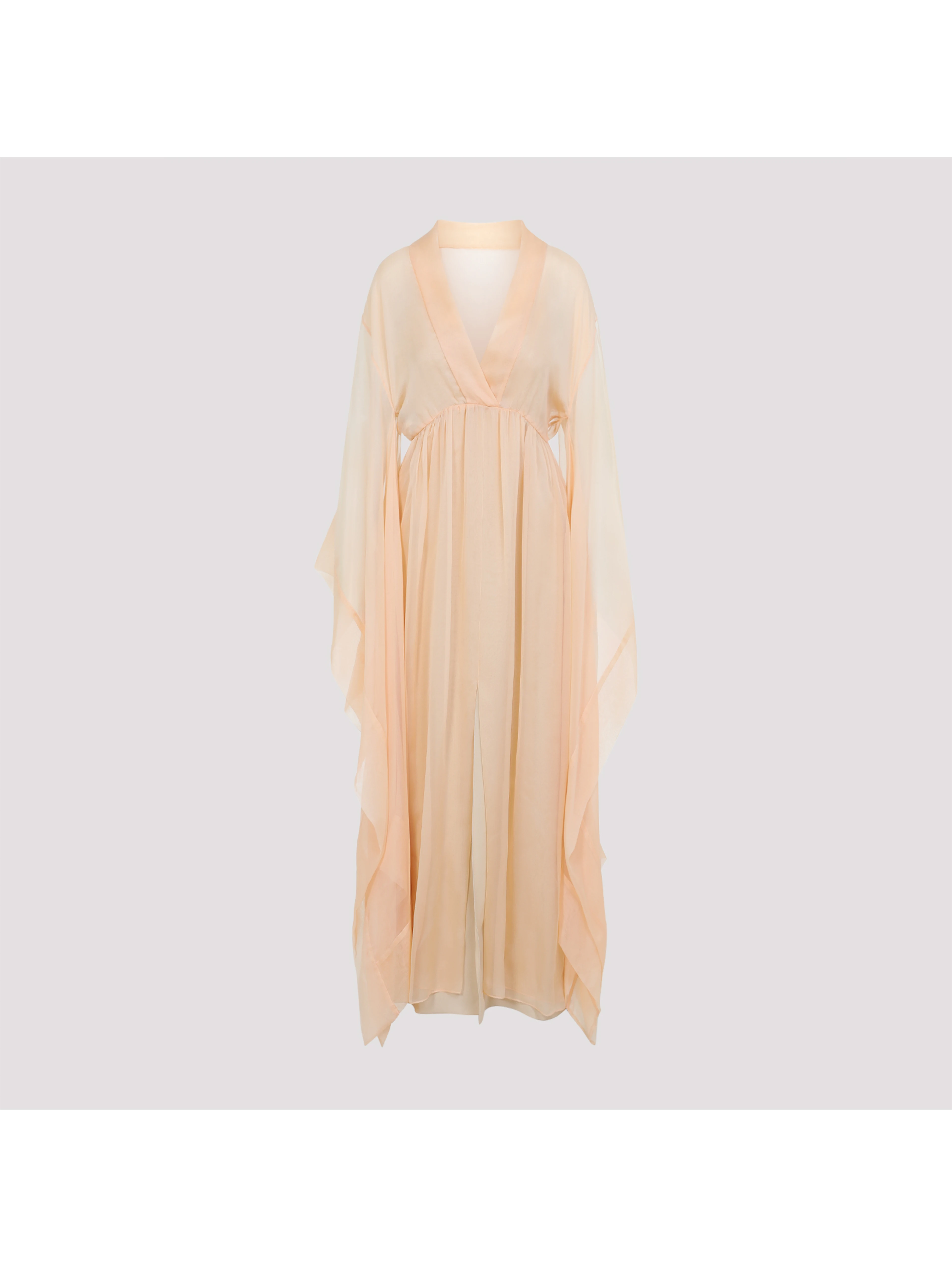 Alberta Ferretti Chiffon Long Dress