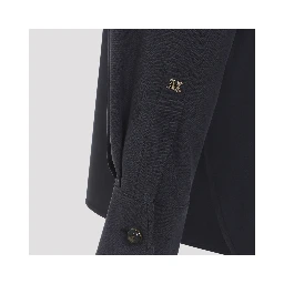 Max Mara Siamese Washed Silk Shirt