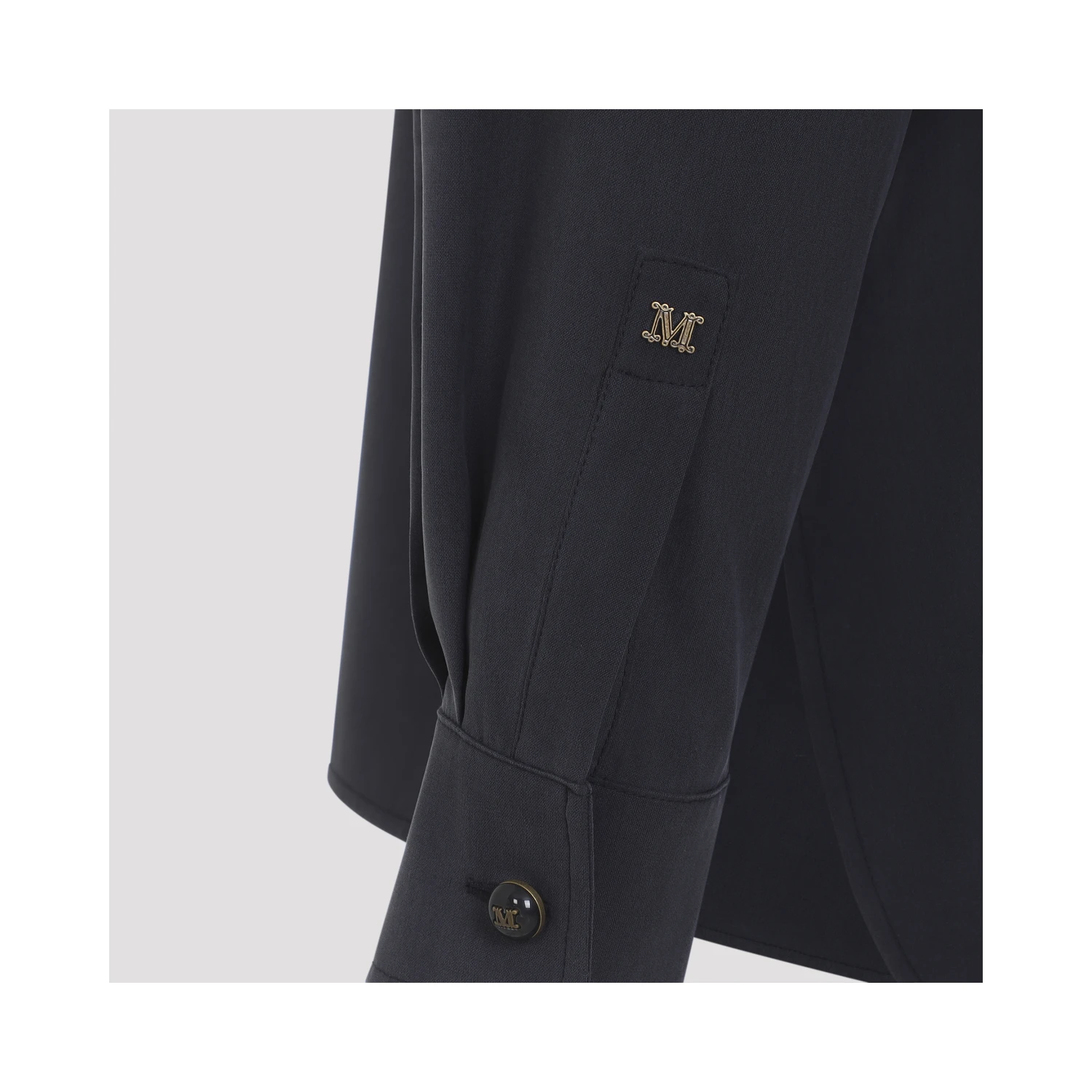 Max Mara Siamese Washed Silk Shirt